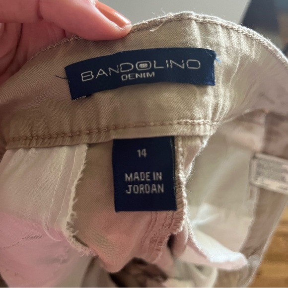 Bandolino Khaki capris size 14 - Picture 4 of 4